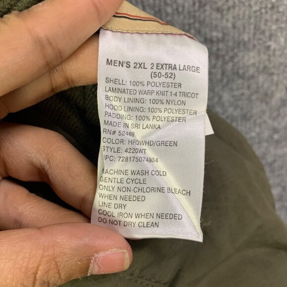 Woolrich MG3 Multi‎ Guard RealTree Camo Reversible Thermore Full Zip  Jacket 2XL - Picture 9 of 11